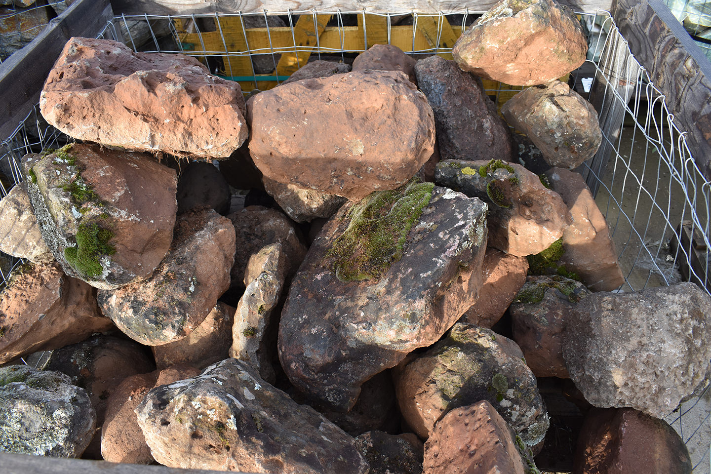 Thompson Building Materials  Moss Rock Large Boulders - Thompson